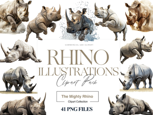 Rhinoceros Clipart