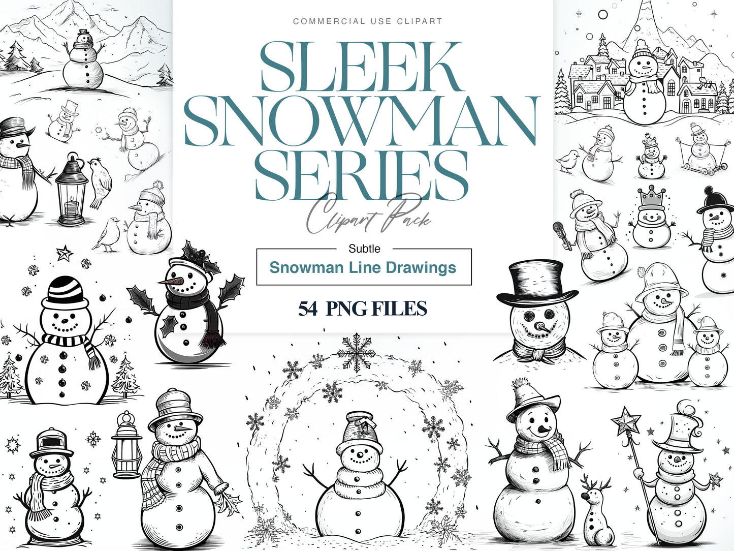     Snowman Clipart