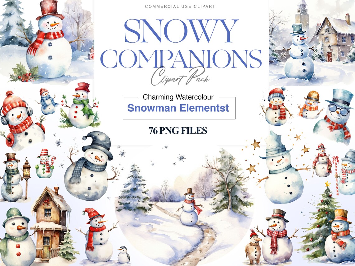 Snowmen Clipart