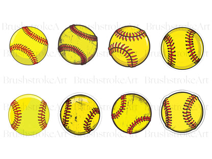 Softball Ball PNG