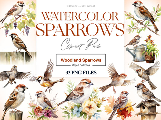 Sparrow Clipart