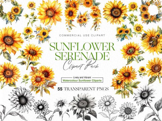 Sunflower Clipart