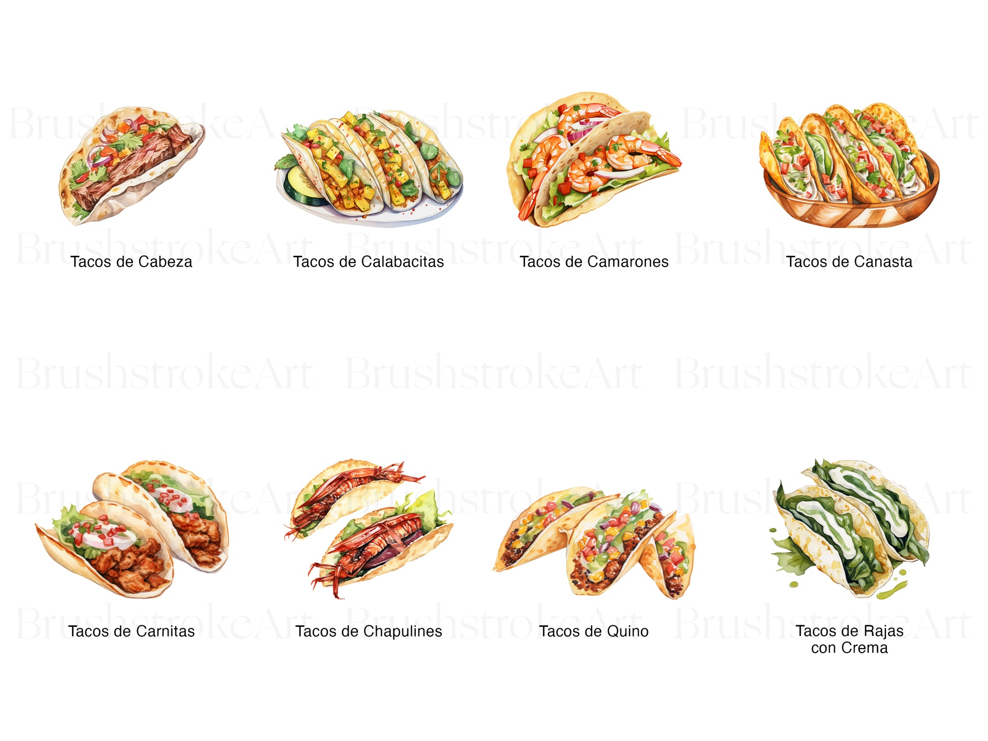 Taco Burrito Clipart