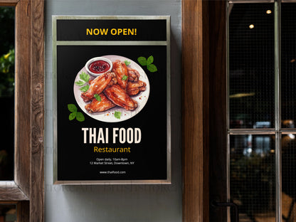 Thai Food Poster