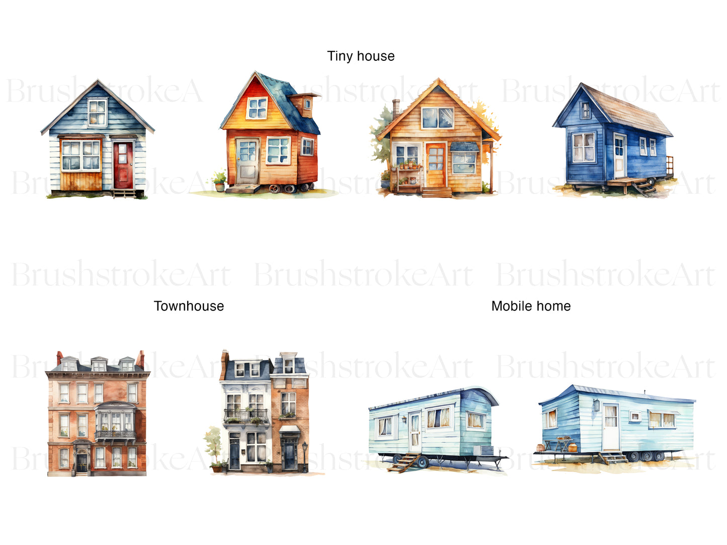 Townhouse Clipart