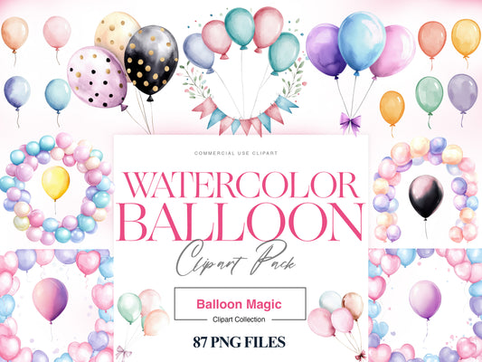 Watercolor Balloon