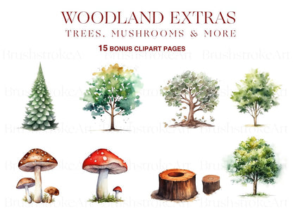 Watercolour Woodland