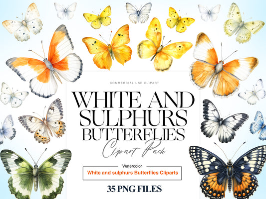 White Butterflies