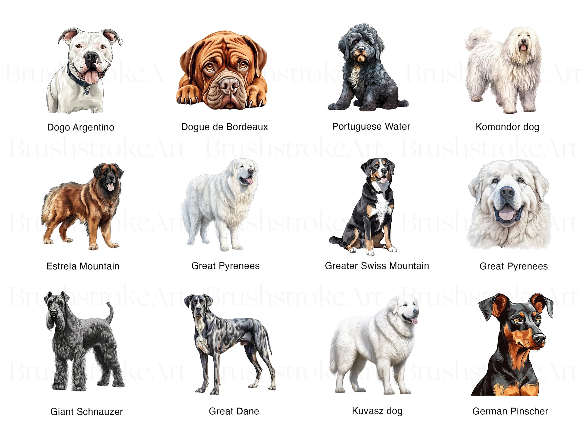 Working Dogs Clipart