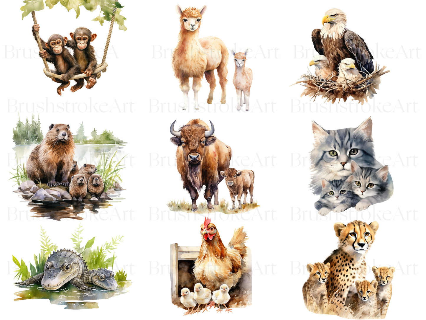 baby animals clipart