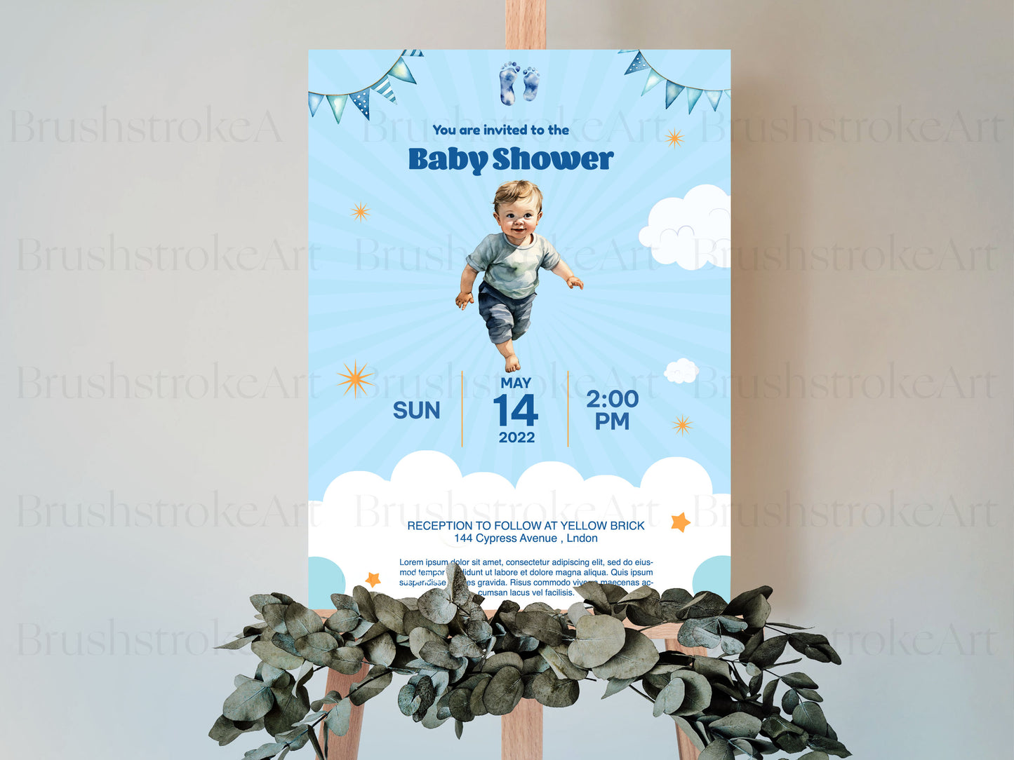 baby shower invite